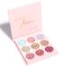 Yeweian 9 Colors Glitter Eyeshadow Palette - Diamond Shimmer High Pigmentation | Waterproof & Long-Lasting Makeup Palette - 03 - Buy Online on SooperMarket.com