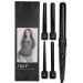 5 In 1 Curling Iron LED Adjustable Temperature Hair Styling Curling Iron Wand Set Curling Wands Iron Dryer AttachmentsDiffusers-Dryer Attachments