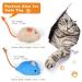 Adiwo Cat Toys - 9 Piece Plush Mouse Set with Catnip | Interactive Toys for Cats & Kittens - Buy Online on SooperMarket.com