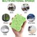 10 Natural Kitchen Sponges - Eco-Friendly Coconut & Cellulose Sponges for Sustainable Living - Buy Online on SooperMarket.com