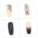 minkissy 3 Sets Halloween Fake Nails 4th of July Nails Press on Nail Decoration Nail Art Decoration Fake Nails French DIY Manicure Supply Artificial Nail Manicure False Nail Ghost Decor Abs - Buy Online on SooperMarket.com