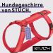 STUCH Adjustable Nylon Dog Harness - Padded for Small Medium & Large Dogs - Red XXS - Buy Online on SooperMarket.com