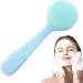 Neamou Silicone Face Scrubber | Silicone Manual Facial Cleansing Brush - Manual Facial Cleansing Brush Skin Friendly Waterproof Face Cleaning Scrubber Blue - Buy Online on SooperMarket.com