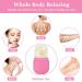 Buy Pink Ice Roller for Face & Eyes | Cold Gua Sha Massage Tool - Tighten & Beautify Skin - Buy Online on SooperMarket.com