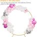 Fogein 6.6ft Round Backdrop Stand - Metal Circle Arch Stand for Wedding & Party Decor (Gold) - Buy Online on SooperMarket.com