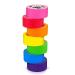 Craftzilla Colored Masking Tape 7 Roll Multi Pack - 210ft x 1in Rainbow Craft Tape - Buy Online on SooperMarket.com