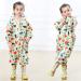 JiAmy Kids Outdoor Waterproof Rain Suit | Yellow One Piece Rain Coverall 3-5 Years - Buy Online on SooperMarket.com