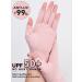 Kalolary Anti UV Gloves for Nail Lamp UPF50+ UV Protection Gloves for Manicure Nail Art Fingerless UV Shield Gloves for Women Girls Gel Manicures (Pink) - Buy Online on SooperMarket.com