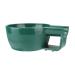 Predolo wet razor cup soap cup bowl for wet shaving slightly foaming durable durable shaving soap peel shaving soap cup for men husband f green