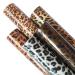 ZAIONE Leopard Heat Transfer Vinyl: Cheetah Print HTV Iron on Sheets 5 Pack 12x10 Inch Brown Animal Pattern Vinyl Bundle for Shirt DIY Craft 5Pcs Leopard Heat Transfer Vinyl