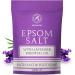 Epsom Bath Salt with Lavender Essential Oil - 35Oz | Pure Magnesium Sulphate for Soothing Relaxation & Fatigue Relief | International Shipping Available - Buy Online on SooperMarket.com