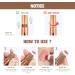Joyeee 6 Pcs Liquid Contour Wand Shimmer Blush Highlighter Contour Stick with Cushion Applicator Blendable Travel Friendly Multifunctional Face Beauty Combination for Shaping & Glowing Effect#1 Jomultistick015 - Buy Online on SooperMarket.com