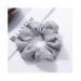 Soft Knitted Scrunchies Dark Colors - Cotton Hair Ties for Women - Buy Online on SooperMarket.com