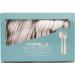 MAUI Heavy Duty Plastic Forks and Spoons Set - 200 Pack, Disposable, Strong and Durable - Ideal for Parties and Gatherings by Maui - Buy Online on SooperMarket.com