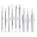 OETUIOW 9pcs Blackhead Remover Tool Kit - Professional Pimple Comedone Extractor Set for Pimples, Blackheads, Zit Removal - Forehead, Facial, and Nose - Buy Online on SooperMarket.com