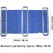 Positioning Bed Pad Patient Lift Aid Transfer Sheet with 6 Handles Waterproof Transfer Boards Blanket for Lifting Turning Moving Patient Lift Sheet Slide for Elderly 59.1x28.3" - Buy Online on SooperMarket.com