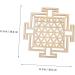 Cabilock 1pc Wooden Wall Hangings Sacred Geometry Home Decor Of Life Wall Art Geometric Wall during As Shown1 - Buy Online on SooperMarket.com
