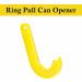 SUL Ring Pull Can Opener Designed for Weak Hands Weak Grip or Limited Dexterity Arthritis Elderly Children and Anyone with Low Strength Makes Easy Work of Opening Cans jar (Yellow) - Buy Online on SooperMarket.com
