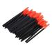 50 Pack Disposable Eyelash Brushes - Silicone Comb Mascara Applicators for Makeup - Beauty Tool with Crescent Tip - Buy Online on SooperMarket.com