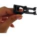 Kasteco 4 Pack Universal Plastic Scuba Dive Snorkel Keeper Tube Holder - Black - Buy Online on SooperMarket.com