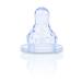 Nuby 2-Pack Three Flow Standard Neck Nipples 2 Count (Pack of 1)