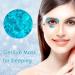 Cooling Eye Cover | Reusable Gel Bead Eye Mask for Dark Circles & Puffiness | Durable Hot Cold Compress for Eye Care | Sleep Mask "Sky Blue - Buy Online on SooperMarket.com