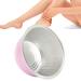 10-Piece Golden Aluminum Foil Shell Hair Removal Tool Set | Wax Bean Container for Beauty Care - Buy Online on SooperMarket.com
