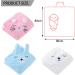 KDDSSS 2PCS Hooded Baby Towel Set - Animal Design Bathing Towels for Newborns, Soft & Absorbent - Pink - Buy Online on SooperMarket.com