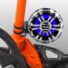 Pyle PLMRWB50L Marine Speakers - 5.25 Inch Waterproof Wakeboard Tower Stereo System with LED Lights, Silver (1 Pair) - Buy Online on SooperMarket.com