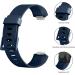 Vancle 3 Pack Silicone Sport Replacement Bracelets for Fitbit Inspire HR Inspire & Inspire 2 - Black Marine Blue Gray - Buy Online on SooperMarket.com