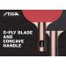 STIGA Performance 4 Player Ping Pong Paddle Set with 6 3 Star Orange and White Balls - Buy Online on SooperMarket.com