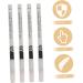 Mikinona 12pcs Lying Silkworm Eyeliner Eyeshadow Pencil Sparkle Highlighters Highlighter Pens Gels Wood White - Buy Online on SooperMarket.com