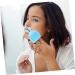 minkissy 32 Pcs Rabbit Ears Facial Brush Lady Facial Brush Skin Care Brush Facial Cleansing Tool Portable Massager Beauty Care Brush Silicone Brush Silica Gel Handheld Miss Light Bluex8pcs 7.5x7.5cmx8pcs - Buy Online on SooperMarket.com