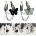 JSGHGDF Hair Clip Bobbys Clip y2kBobby y2kHairpin Butterflys Hair Clip Barrettes y2kHair Clip Y2KHair Black butterfly - Buy Online on SooperMarket.com