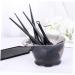 FRCOLOR Set Hair Tint Tool Hair Dye Tint Bowl and Brush for Hair Coloring Hair Dye Brush Hair Bleach Hair Color Board Black Wig Heads Hair Color Kit Hair Dye Bowl Large Hairdressing Tool - Buy Online on SooperMarket.com