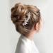 Brishow Silver Rhinestone Wedding Hair Comb with Pearl - Bridal Hair Accessories for Women and Girls - Buy Online on SooperMarket.com