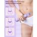 EESKA Bikini Trimmer for Women - 2-in-1 Electric Lady Clipper for Painless Hair Removal - Rechargeable IPX7 Waterproof Shaver - Purple - Buy Online on SooperMarket.com