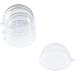 Clear Acrylic Bath Bomb Mold Shells - 80mm 12 Pack Kit by Super Z Outlet - Buy Online on SooperMarket.com