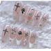 Shop Wakihong 60 Pcs Cross Nail Art Earrings - DIY Goth Nail Charms & Accessories for Stunning Manicure Decorations | Antique Silver - Buy Online on SooperMarket.com