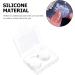 Lurrose 4-Piece Nail Art Stamp Set | Silicone Nail Printing Tools for Manicure | International Shipping Available - Buy Online on SooperMarket.com