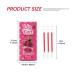 Buy Lip Tint Cotton Swabs - 20 Pcs Waterproof Non-Stick Q-Tips for Long Lasting Lip Makeup (Strawberry - Buy Online on SooperMarket.com