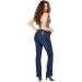 MAMAJEANS Torino Bootcut Maternity Jeans | Stretch Denim Flared | Made in Italy | UK 10 - Dark Blue - Buy Online on SooperMarket.com