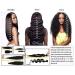 BGHJUE Synthetic Wig for Women - 150% Density Long Lace Front with Deep Side Parting | Perfect for Daily Makeup & Wedding Party Looks - Buy Online on SooperMarket.com