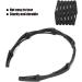 Foldable Headband Adjustable Headband Travel Headband Black Wave Hairband Headband Hair Accessories Headband(black) - Buy Online on SooperMarket.com