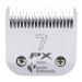 GROOM Professional Pro X Shake head for dog care - removable shaving head - hardened steel - excellent wear resistance and excellent cutting performance - replacement blade - 7 3 mm (7 blade)