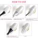 RARJSM Pearl Gel Nail Polish Set 6 Colors Aurora Pink White Green Purple Shimmer Mermaid Shell Glitter Pearlescent Gel Polishes Swirl Thread Effect Gel Soak Off LED UV Curing Requires Home Salon Use Elf Pearl - Buy Online on SooperMarket.com
