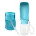 OODOSI Dog Water Bottle, Portable Dog Water Dispenser for Pet Outdoor Walking, Hiking, Travel S BLUE