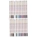 MUSISALY 24 Pcs Eyeliner Pen Pencil Eyeshadow Blue Eyeliner Colored Eyeliner Brown Eyeshadow Eyeliner Stick