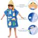 100% Cotton Hooded Bath Towel Poncho for Kids | Soft Warm Beach & Bath Towel with Big Monster Motif - Buy Online on SooperMarket.com
