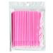 100 Pcs Micro Applicator Brushes Disposable Applicator Brushes Eye Extension Brushes Micro Make Up Mascara Brushes for Makeup Eyelash Extensions